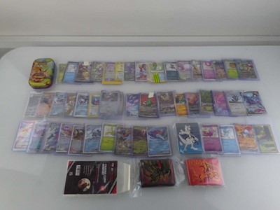 Lot Qty of Sleeved/Top Loaded Pokémon Cards from...