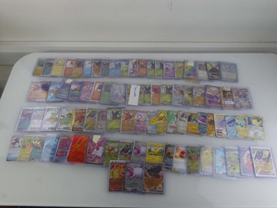 Lot Qty of Sleeved/Top Loaded Pokémon Cards from...