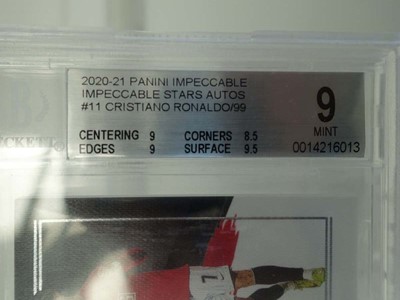 Lot 2020-21 Panini Impeccable Stars Autos #11...