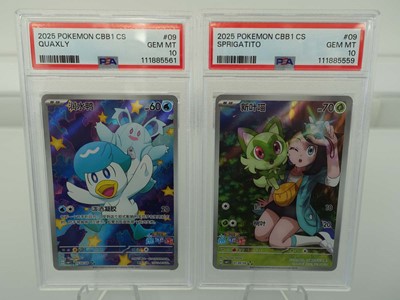 Lot Two Graded Pokémon Cards to include 2025...