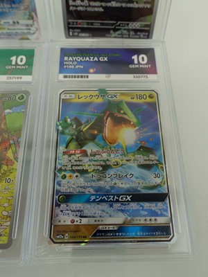 Lot Four Graded cards by Ace Grading to include...