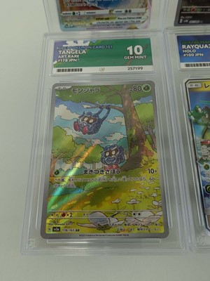 Lot Four Graded cards by Ace Grading to include...