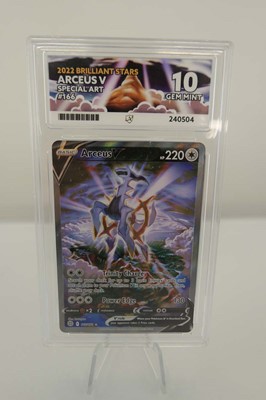 Lot 2022 Brilliant Stars Arceus V Special Art #166...