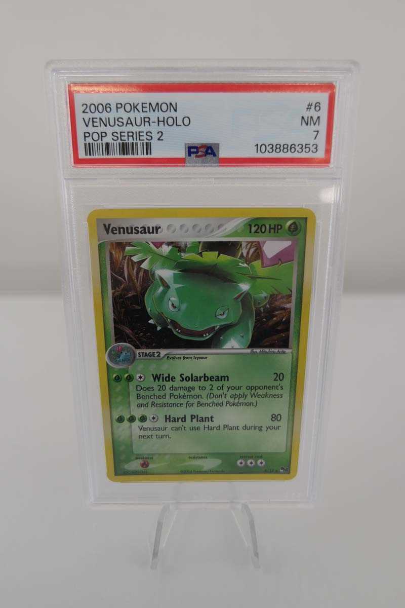 Lot 2006 Pokémon Venusaur - Holo Pop Series 2 PSA...