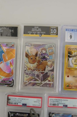 Lot 5 Assorted Graded Pokémon Cards to include...
