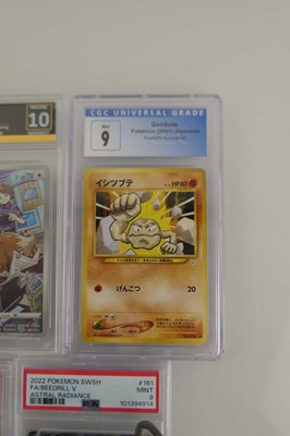 Lot 5 Assorted Graded Pokémon Cards to include...