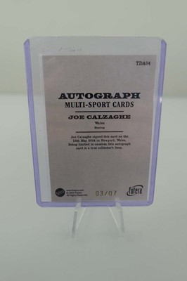 Lot Futera 2024 Autograph Multi-Sport Cards Joe...