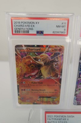 Lot 3 Assorted Graded Pokémon Cards to include...
