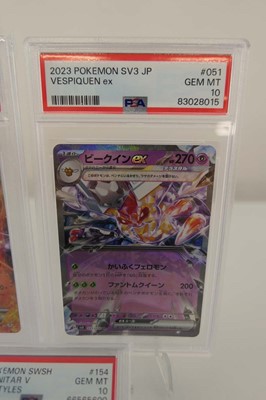 Lot 3 Assorted Graded Pokémon Cards to include...