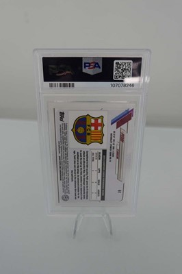 Lot 2020 Topps Chrome UCL Pedri Speckle Refractor...