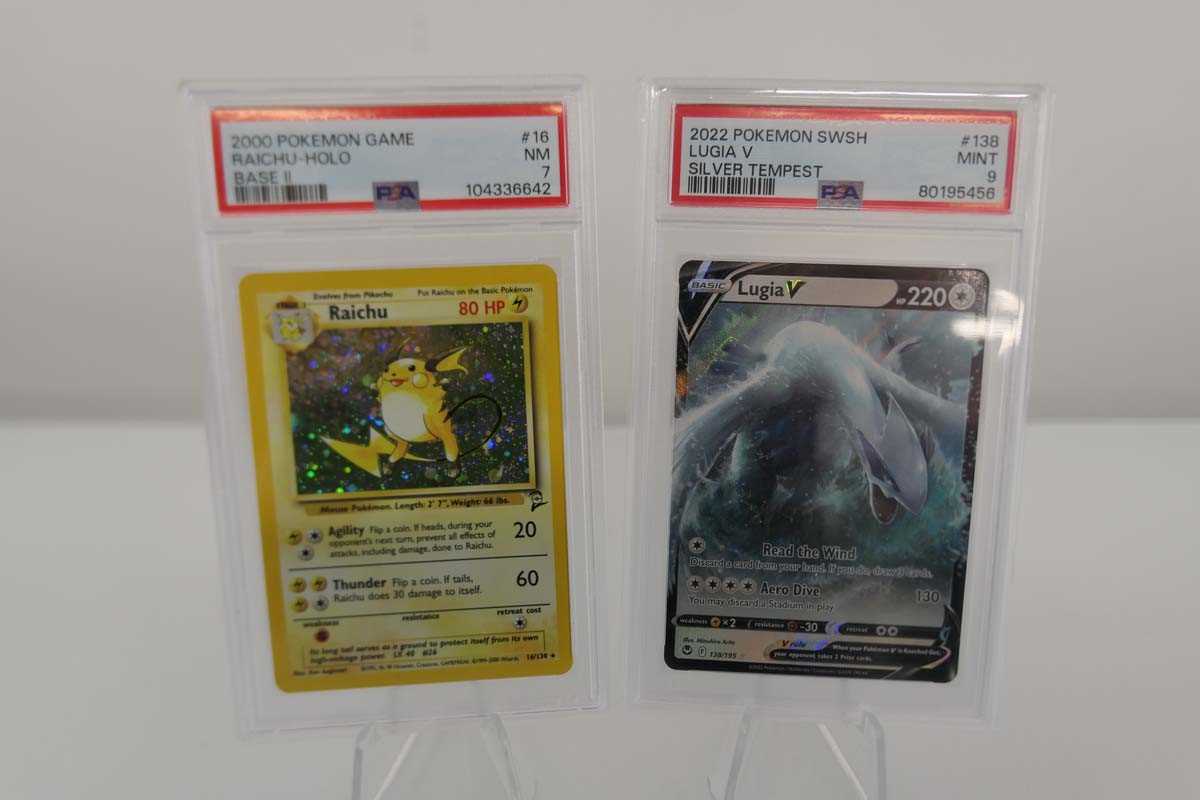 Lot 2 Assorted Graded Pokémon Cards to include...