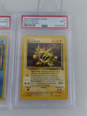 Lot x4 Assorted Vintage Graded Pokémon Cards by...