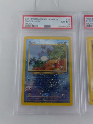 Lot x4 Assorted Vintage Graded Pokémon Cards by...