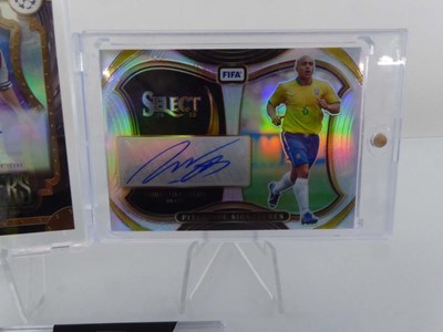 Lot x3 Assorted Autographed Football Trading Cards...