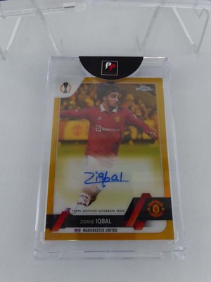 Lot x3 Assorted Autographed Football Trading Cards...