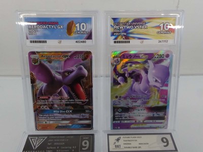 Lot x5 Assorted Graded Pokémon Cards to include...