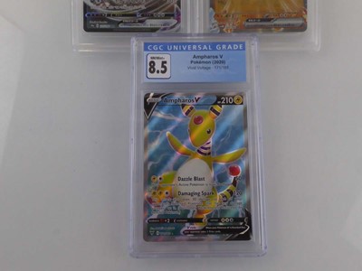 Lot x5 Assorted Graded Pokémon Cards to include...