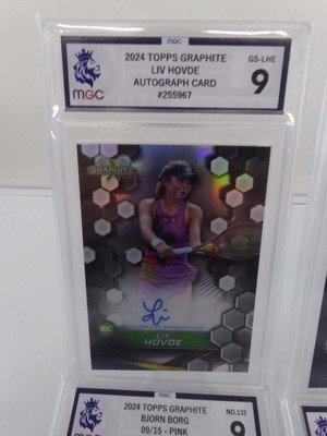 Lot x4 Assorted Topps Graphite Tennis Trading...