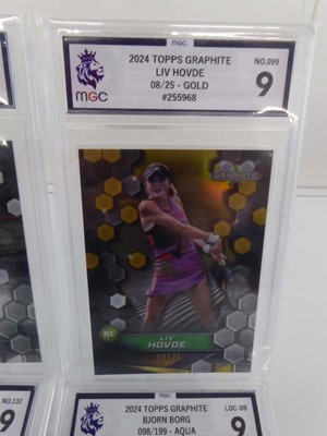 Lot x4 Assorted Topps Graphite Tennis Trading...