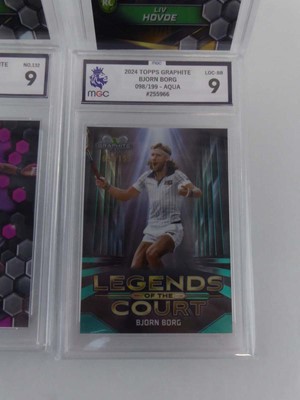 Lot x4 Assorted Topps Graphite Tennis Trading...