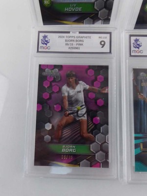 Lot x4 Assorted Topps Graphite Tennis Trading...