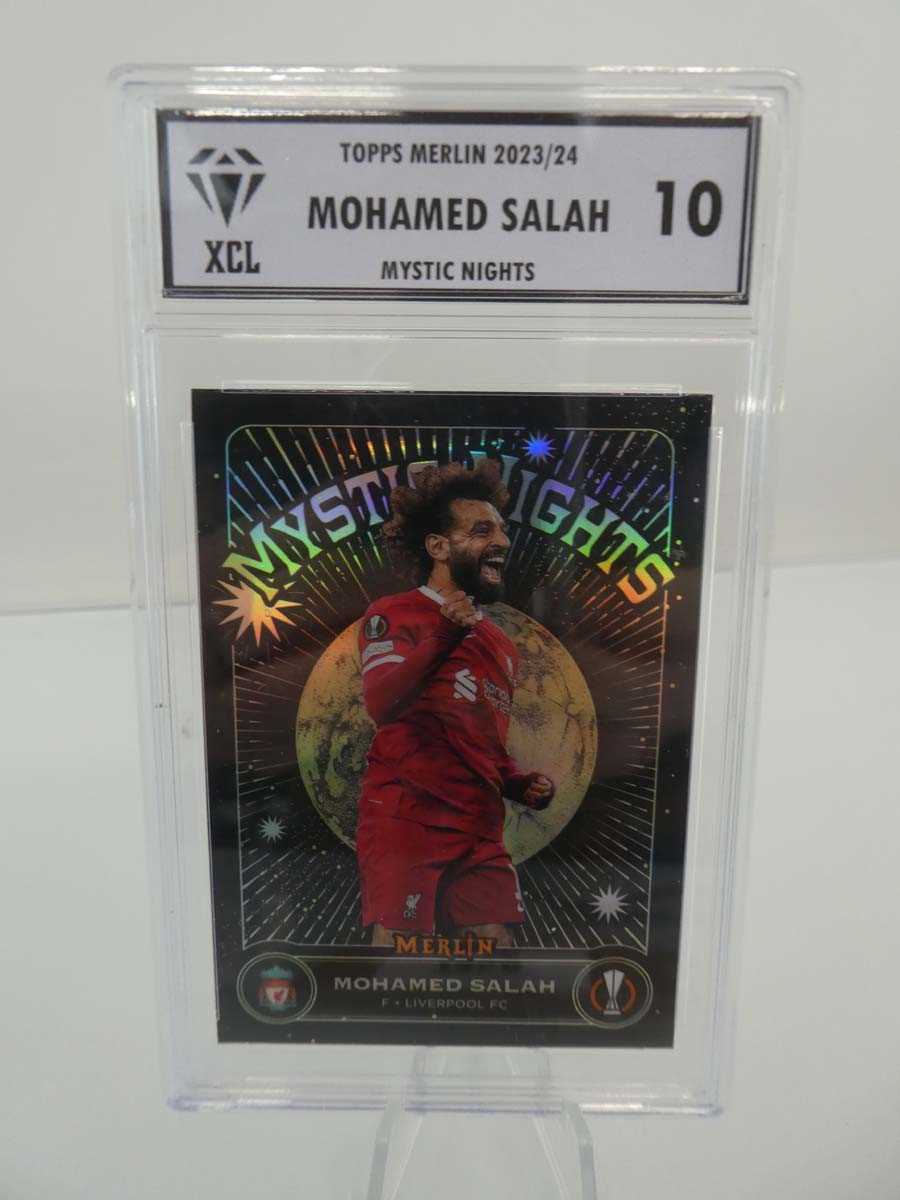 Lot Topps Merlin 2023/24 Mohamed Salah Mystic...