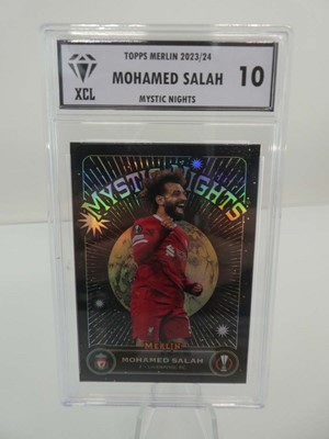 Lot Topps Merlin 2023/24 Mohamed Salah Mystic...