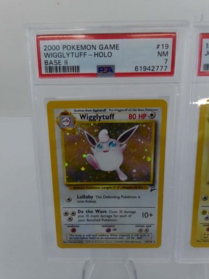 Lot x2 Graded Pokémon cards to include 1999...