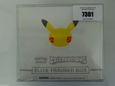 Lot Pokémon Celebrations Elite Trainer Box