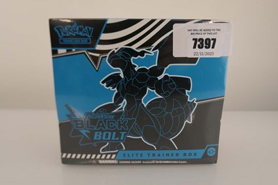 Lot Pokémon Scarlet & Violet Black Bolt Elite...