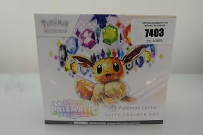 Lot Pokémon Scarlet & Violet Prismatic Evolutions...