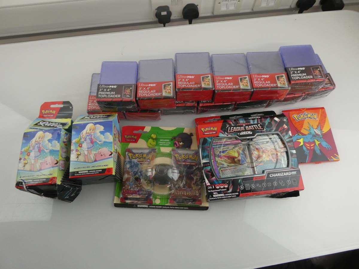 Lot Assortment of Pokémon products x2 Lillie...