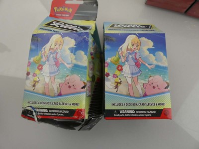Lot Assortment of Pokémon products x2 Lillie...