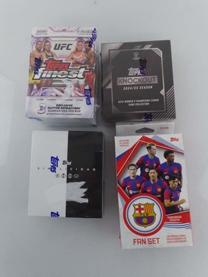 Lot Qty of sport trading products to include Topps...