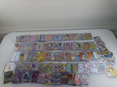 Lot Qty of Sleeved/Top Loaded Pokémon Trading Cards