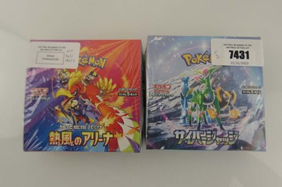 Lot Pokémon Wild Force & Cyber Judge Booster box &...