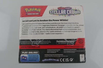 Lot Pokémon Scarlet & Violet Stellar Crown Booster...