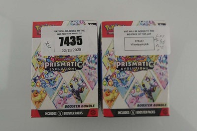 Lot 2 Pokémon Scarlet & Violet Prismatic...
