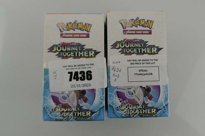 Lot 2 Pokémon Scarlet & Violet Journey Together...