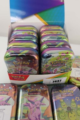 Lot 20 Assorted Sealed Pokémon Mini Tins