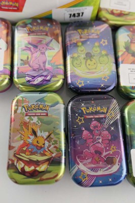 Lot 20 Assorted Sealed Pokémon Mini Tins