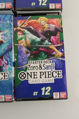 Lot 6 One Piece Starter Decks to include x2...