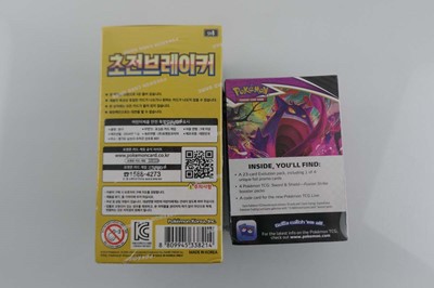 Lot 2 Assorted Pokémon Boxes to include Korean...