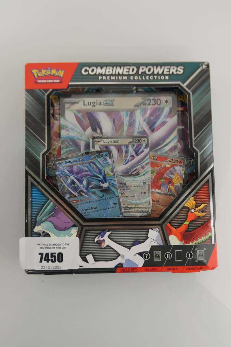 Lot Sealed Pokémon Combined Powers Premium...