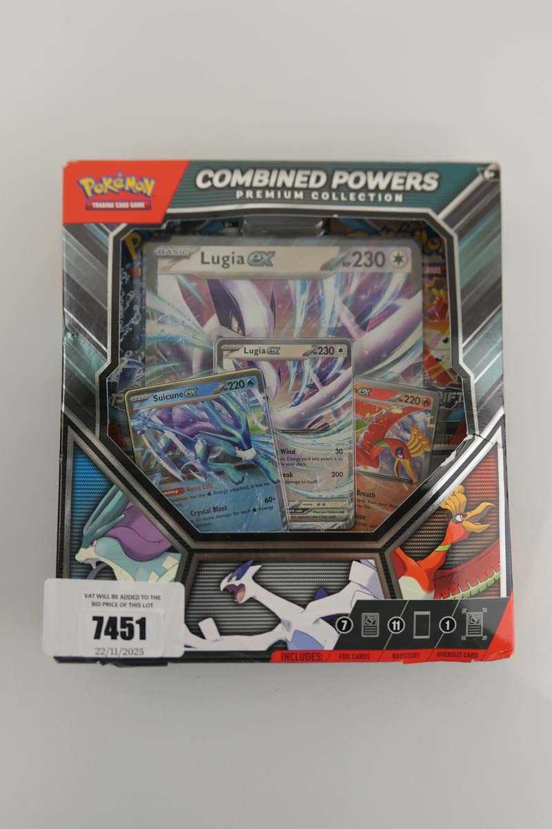 Lot Sealed Pokémon Combined Powers Premium...