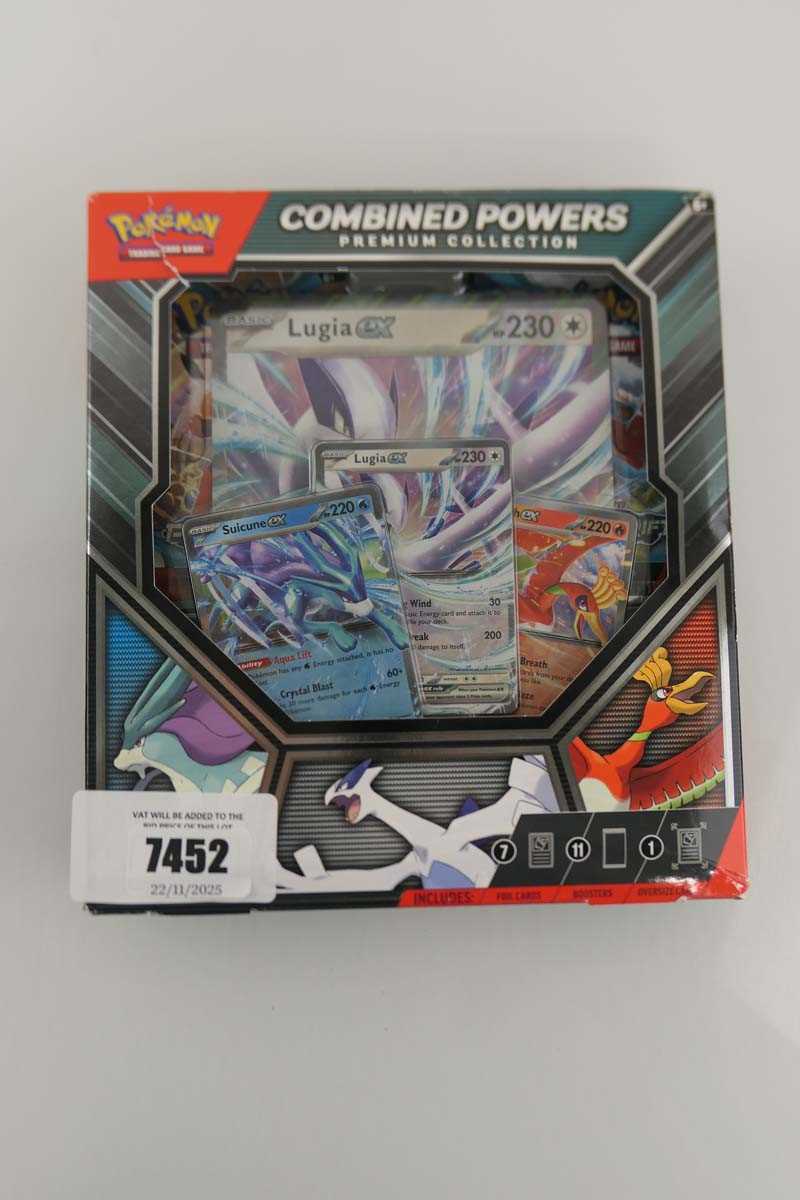 Lot Sealed Pokémon Combined Powers Premium...