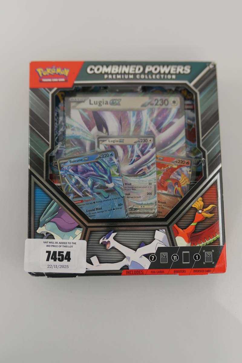 Lot Sealed Pokémon Combined Powers Premium...