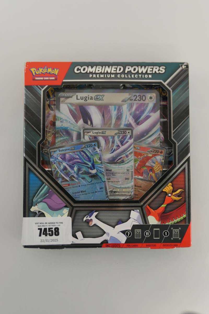 Lot Sealed Pokémon Combined Powers Premium...