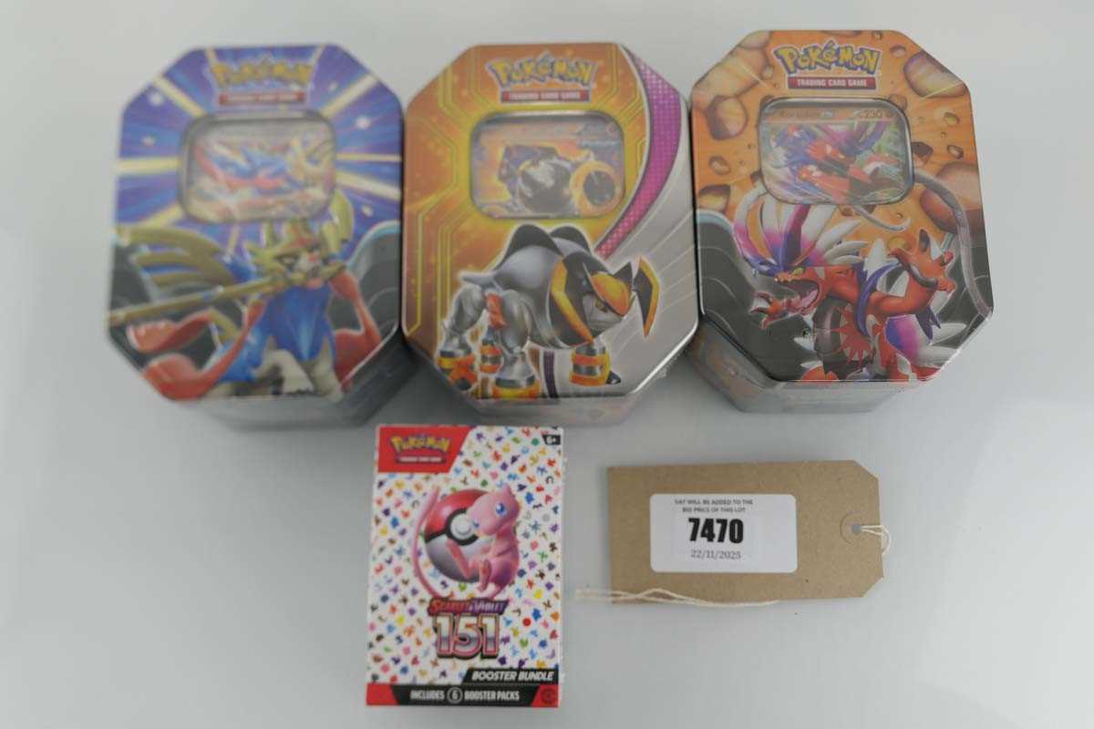 Lot Pokémon 151 Booster Bundle Box & x3 Pokémon...