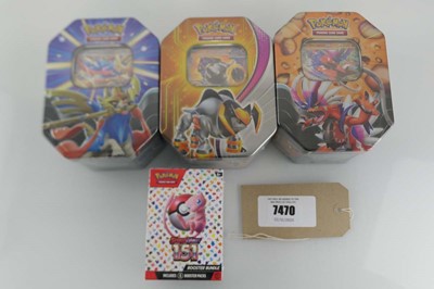 Lot Pokémon 151 Booster Bundle Box & x3 Pokémon...